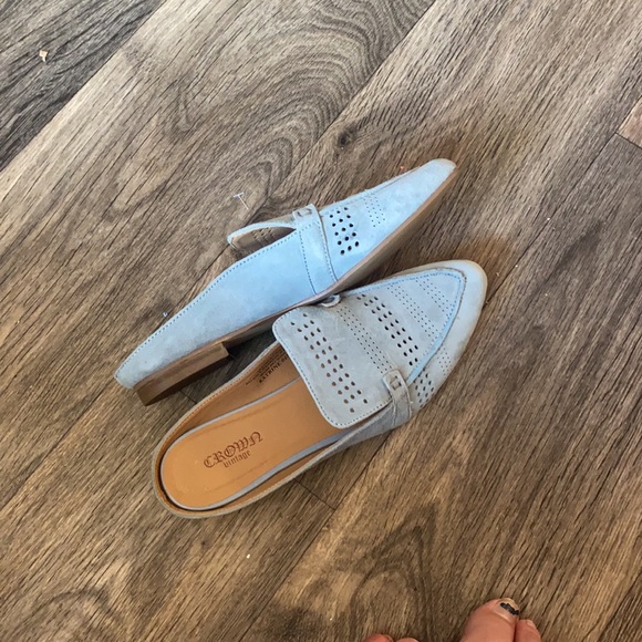 Crown Vintage Mules, Slide on Flats, Size 6.5 - Picture 8 of 9